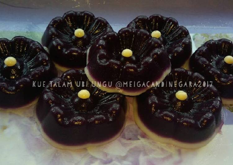 Resep Kue Talam Ubi Ungu, Menggugah Selera