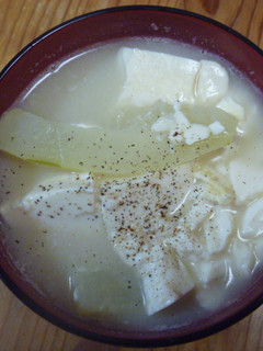 青木瓜鯛魚頭豆腐湯 的食譜成品照片