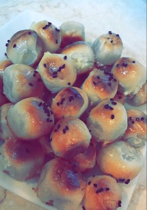 صورة لوصفة فطائر بـ شكل دائرة