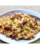 Cơm xào bò sa tế