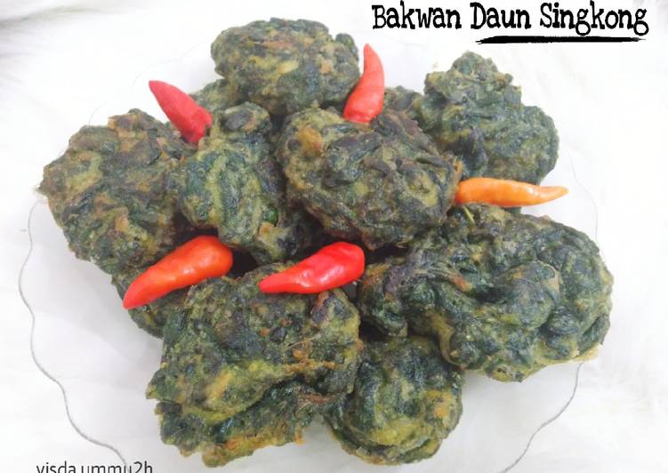 Bakwan Sehat dari Daun Singkong