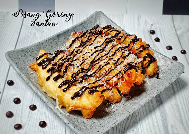 Resep Pisang Goreng Santan, Enak Banget