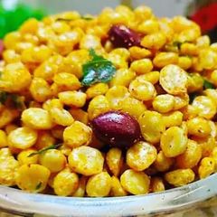 A picture of Fried Chana dal masala.