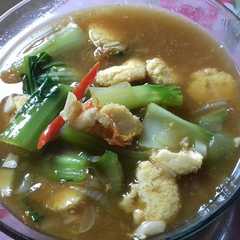 A picture of Sapo tahu udang.