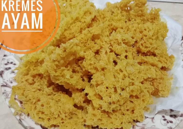 Kremes ayam bersarang