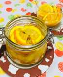 Chá de Naranja, Limón, Pimienta Negra, miel, Jengibre, Cúrcuma !