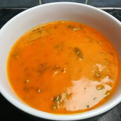 Tomato, Chilli & Spinach Soup A picture of Tomato, Chilli & Spinach Soup.