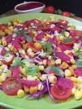 Ensalada de temporada tipo ceviche