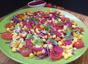 Una foto de Ensalada de temporada tipo ceviche