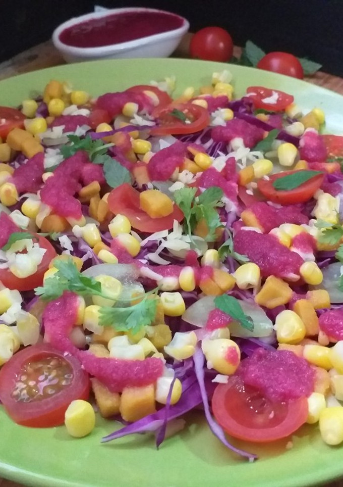 Una foto de Ensalada de temporada tipo ceviche