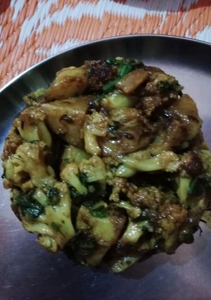 A picture of Cauliflower fry.