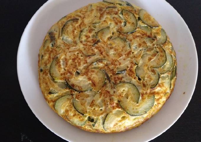 Steps to Prepare Homemade Zucchini omelette