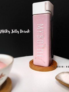 Foto resep Milky Jelly Drink / Royal Jelly Drink / Es Susu Jelly