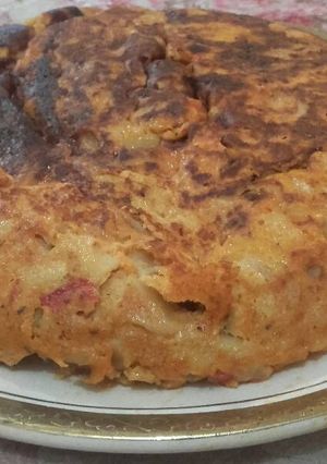 Una foto de Tortilla de guiso