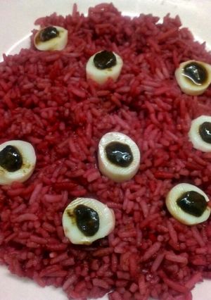 A picture of Bloody Eye Rice.