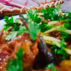 A picture of Khara Masala Gosht.