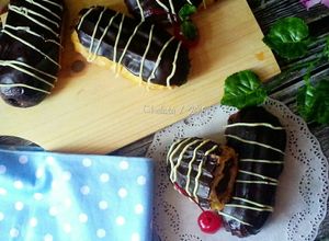 Foto resep Eclairs chocolate vla