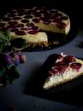 Cheesecake mit Zwetschgen