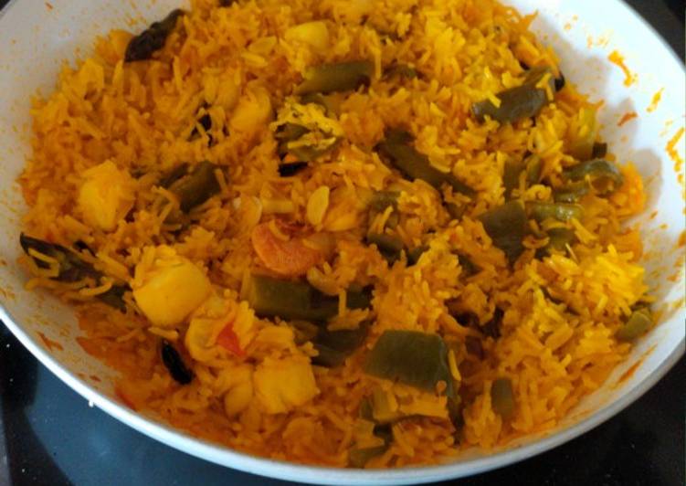 Paella de marisco