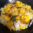 Paneer biryani
