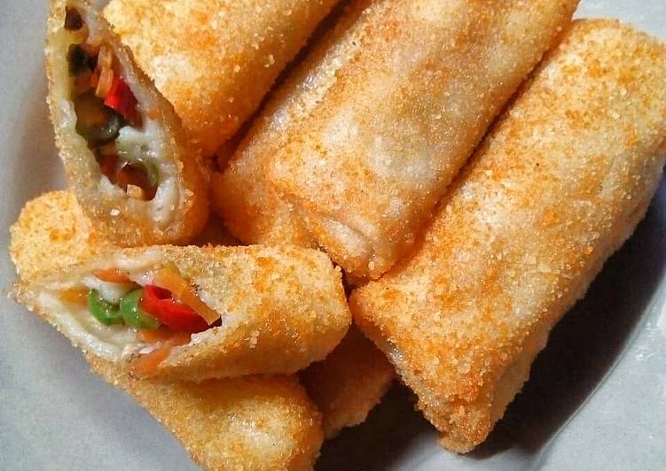 Resep Risol Isi Sayuran, Lezat