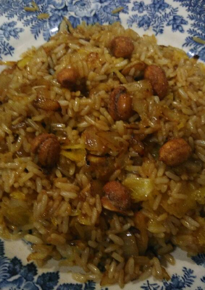 Una foto de Arroz a la naranja