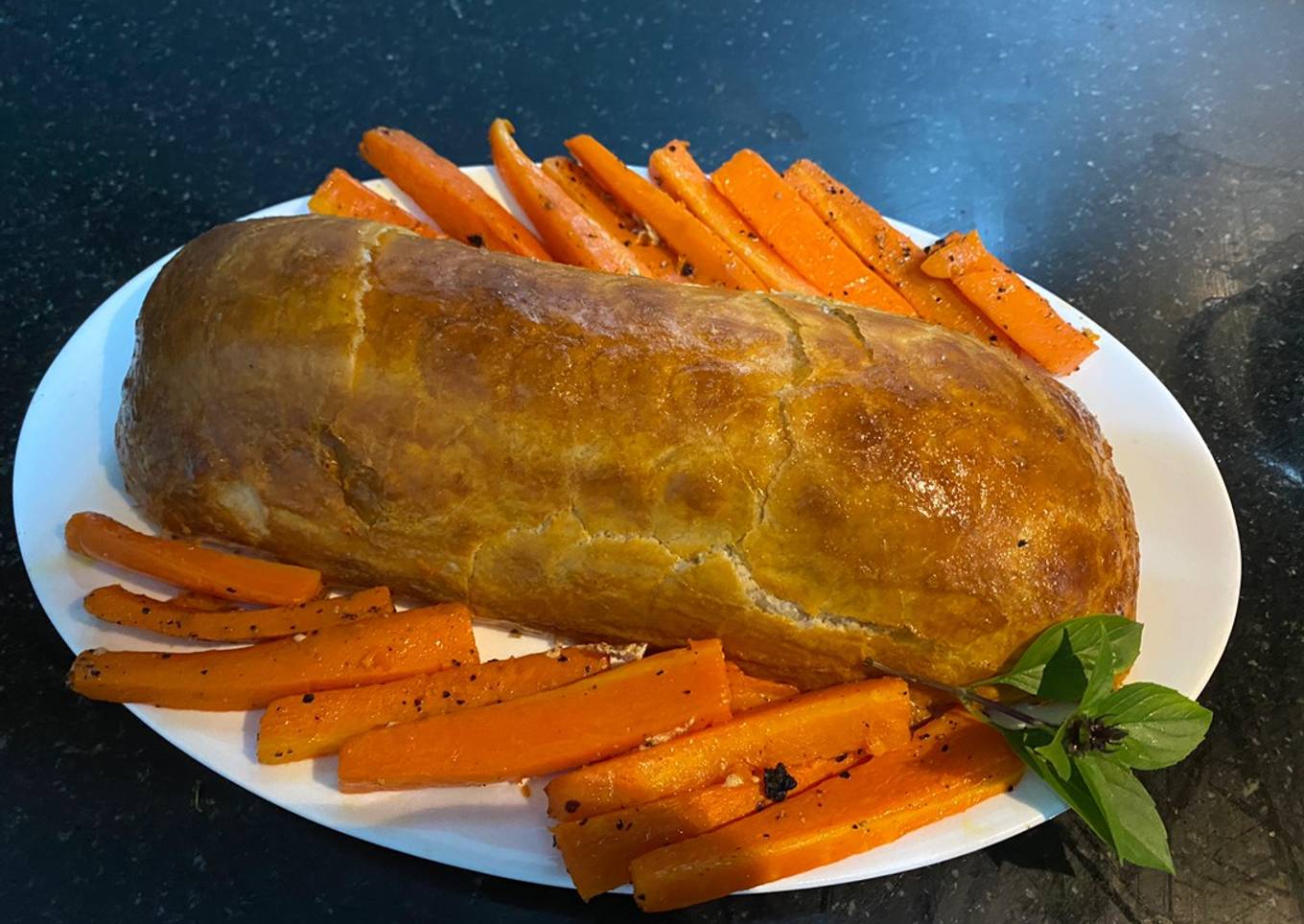 Salmon en Croute (With Lemon and Chilli) OR (Dill and Herbs)