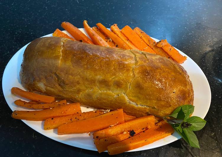 Recipe: Perfect Salmon en Croute (With Lemon and Chilli) OR (Dill and Herbs)