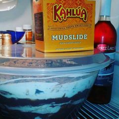 A picture of Kahlua Mudslide Trifle.