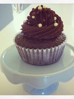 Una foto de Cupcakes de chocolate