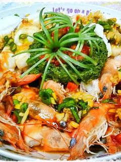 青醬辣拌海鮮 的食譜成品照片