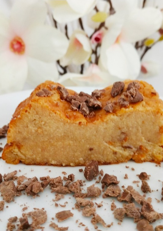 Una foto de Budín de peras edulcoradas
