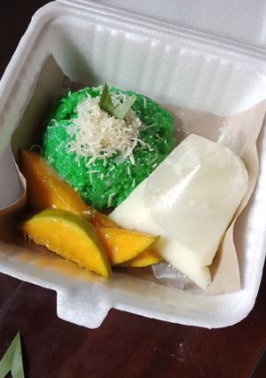 Foto resep Mango stickyrice ricecooker