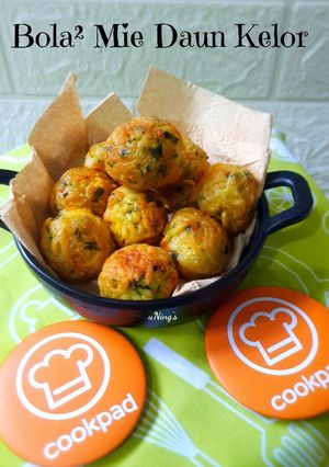 Foto resep Bola - bola Mie Daun Kelor