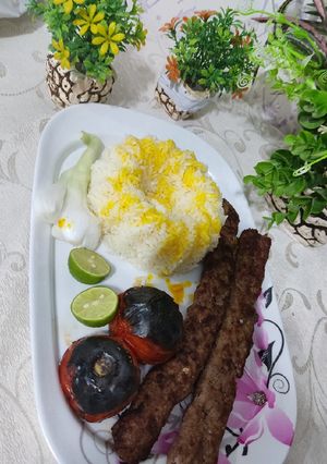 عکسی از دستور کوبیده مرجان پز😋😋😋