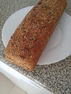 Una foto de Pan casero