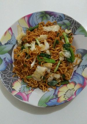 Foto resep Mie telor goreng
