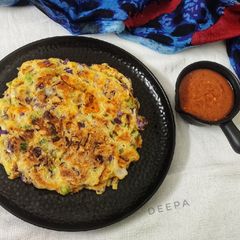 A picture of Moong-Daal Pancake.