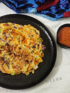 A picture of Moong-Daal Pancake.