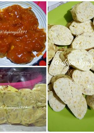 Foto resep Rolade ayam siram saus asam manis