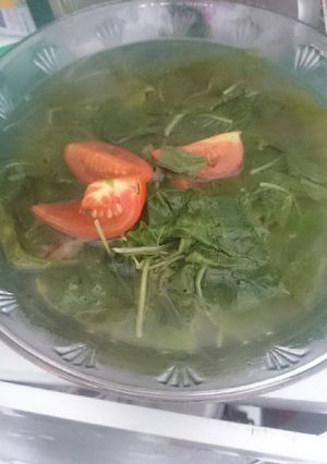 Foto resep Sayur Bayam bening