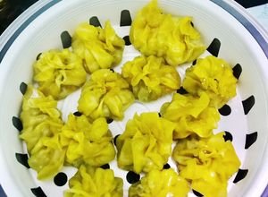 Hình của món Há cảo tôm thịt làm đơn giản.