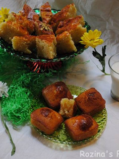عکسی از دستور کیک شربتی