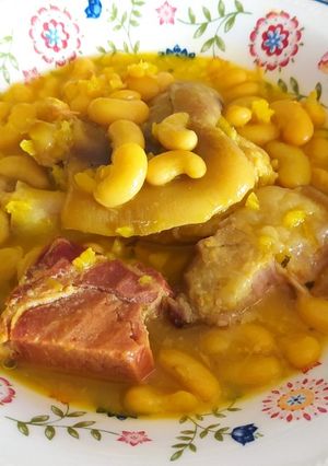 Una foto de Habichuelas con arroz, En Murcia Olla fresca