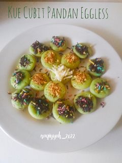 Foto resep 363. Kue cubit pandan eggless