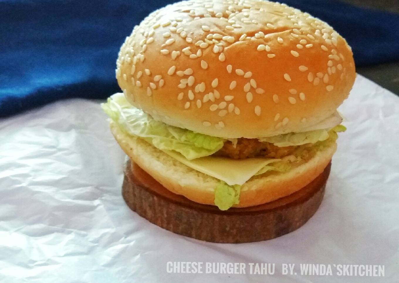 Cara Gampang Membuat Cheese Burger Tahu Anti Gagal