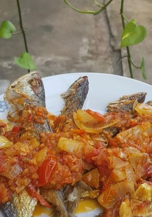 Foto resep Ikan Kembung siram sambal