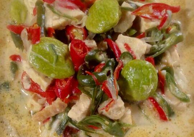 Resep Sayur lombok ijo tempe gunung kidul yang Enak Banget