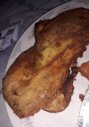 Una foto de Milanesas de berenjena
