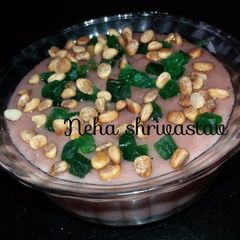 A picture of  Banana jam halwa.